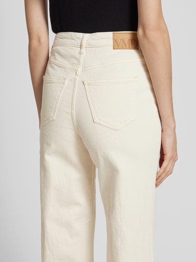 Vero Moda Loose fit jeans met katoen, model 'TESSA' Offwhite - 3