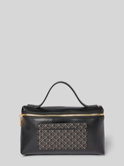 CK Calvin Klein Make-uptasje met logomotief en draagband Zwart - 1