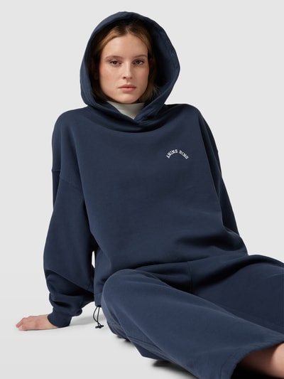 Anine Bing Oversized Hoodie mit Kapuze Marine 3