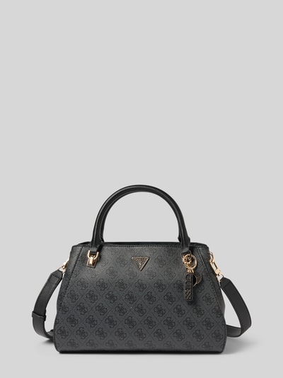 GUESS Handtas met logopatroon model 'ECO NOELLE II' Antraciet - 2