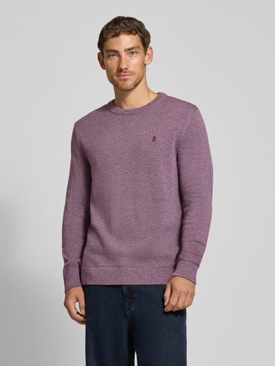 ARMEDANGELS Regular Fit Pullover aus reiner Baumwolle Modell 'ALVAARIO' Bordeaux 4
