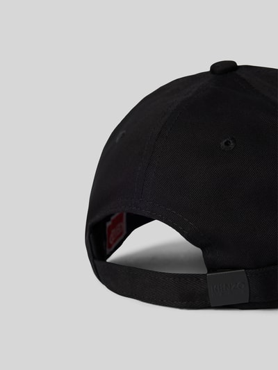 Kenzo Basecap mit Label-Stitching Black 4