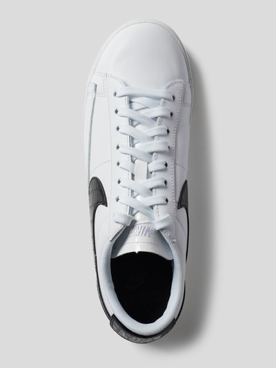 Nike Sneaker aus Leder Modell 'Blazer Low' Weiss 4