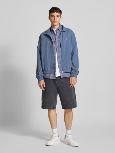 Tommy Jeans Regular Fit Blouson mit Stehkragen Jeansblau 1