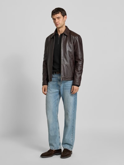 Antony Morato Gebreide pullover met polokraag Zwart - 1