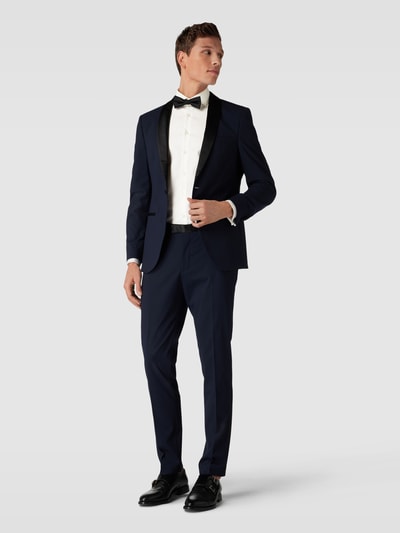 Jake*s Regular Fit Businesshemd aus Twill Ecru 1