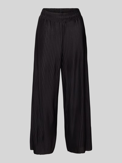 Soyaconcept Spodnie materiałowe z elastycznym pasem Czarny 2