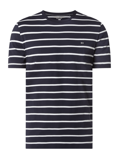 Christian Berg Men T-Shirt aus Supima®-Baumwolle Marine 2