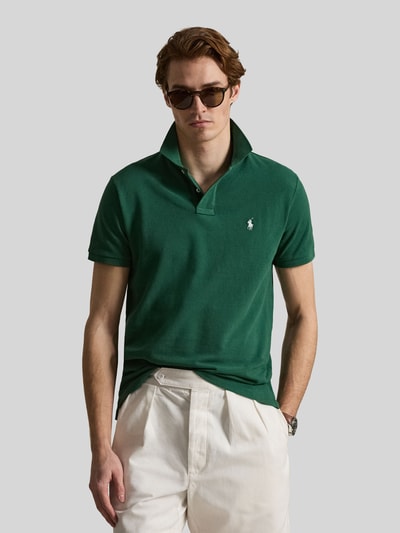Polo Ralph Lauren regular fit poloshirt van puur katoen Donkergroen - 4