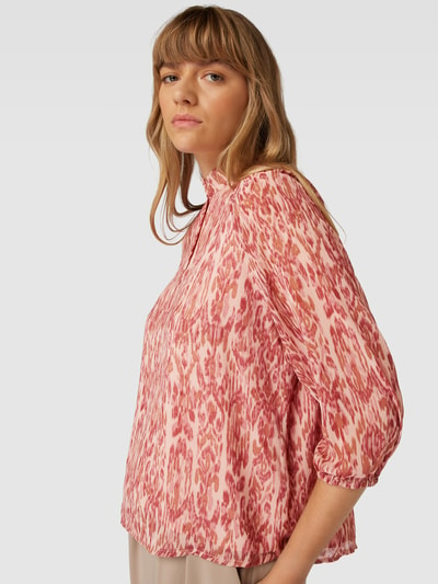 Christian Berg Woman Selection Bluse mit Schlüsselloch-Ausschnitt Altrosa 3