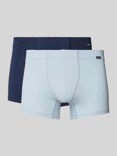 Hanro Trunks mit Label-Detail im 2er-Pack Blau 1