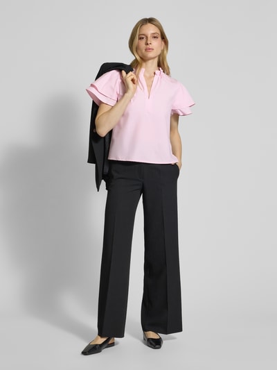 Rich & Royal Regular fit blouse met volants Roze - 1