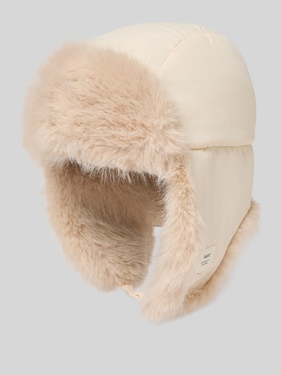 Barts Regular Fit Mütze mit Kunstfellbesatz Modell 'Hawka' Offwhite 2