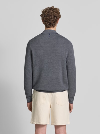 Polo Ralph Lauren koszulka polo o kroju regular fit z dodatkiem wełny ' Granatowy 5