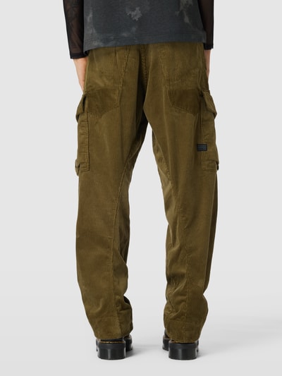 G-Star Raw Cargohose mit Cargotaschen Oliv 5