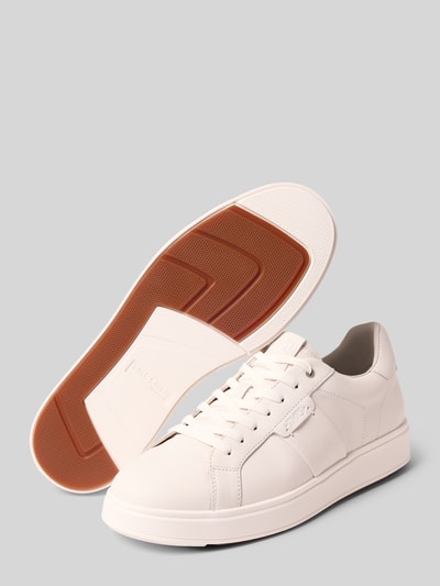 Tamaris Schnürschuhe aus echtem Leder Weiss 4