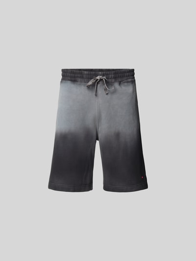 Diesel Sweatshorts mit elastischem Bund Black 2