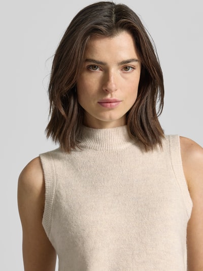 Christian Berg Woman Spencer met ribboorden Beige - 3