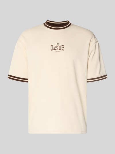 ONLY & SONS Boxy Fit T-Shirt aus reiner Baumwolle Modell 'LES' Offwhite 2