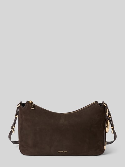 MICHAEL Michael Kors Umhängetasche in Leder-Optik Modell 'NOLITA' Dunkelbraun 2