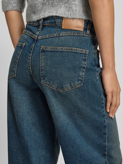 OPUS Tapered fit jeans in used-look, model 'GROVER' Jeansblauw - 3