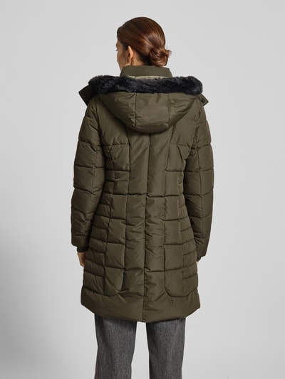 Jake*s Collection Steppmantel mit Zweiwege-Reißverschluss Dunkelgruen 5