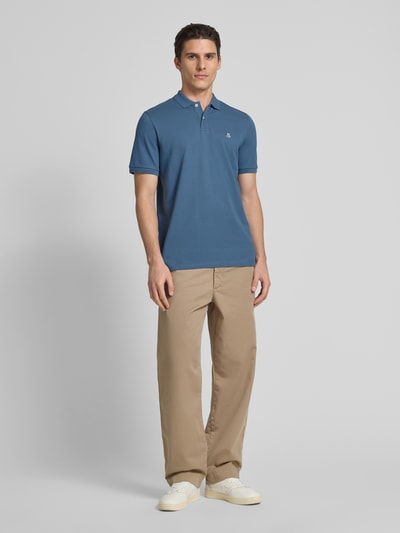 Marc O'Polo Regular Fit  Poloshirt aus reiner Baumwolle Blau 1