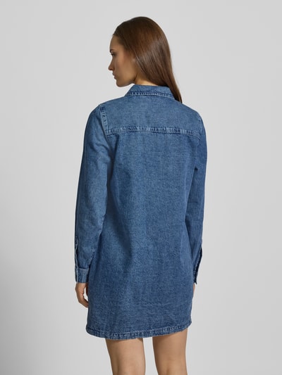 Noisy May Sukienka jeansowa z kieszeniami na piersi model ‘NEW SIGNE’ Jeansowy niebieski 5