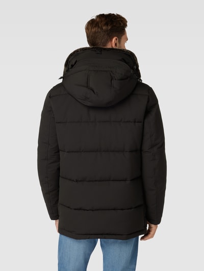 Strellson Parka mit Knopf- und Reißverschluss Black 5