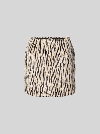 ROTATE Minirock mit Viskose-Anteil Ecru 2