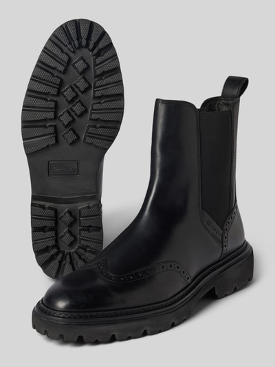 Gant Chelsea boots met elastische inzet, model 'Ivyhill' Zwart - 4