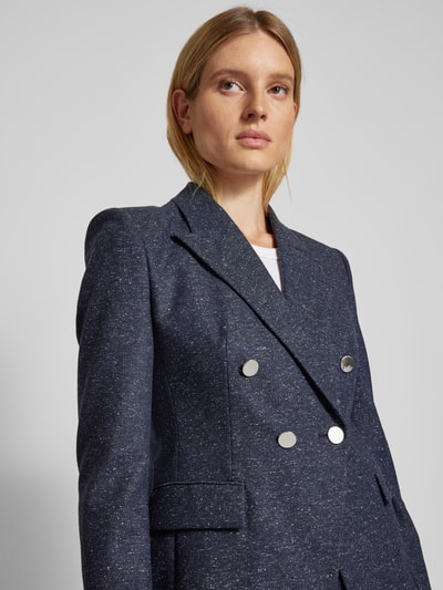 BOSS Blazer met klepzakken, model 'Jia' Donkerblauw - 3