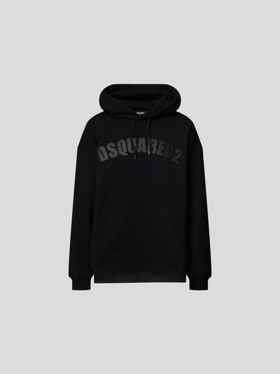 Dsquared2 Oversized Hoodie mit Brand-Print Black 2