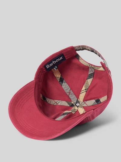 Barbour Basecap aus reiner Baumwolle Modell 'CASCADE' Pink 2