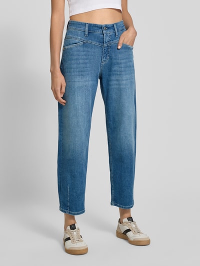 Cambio Jeans mit Eingrifftaschen Modell 'ELIN' Hellblau 4