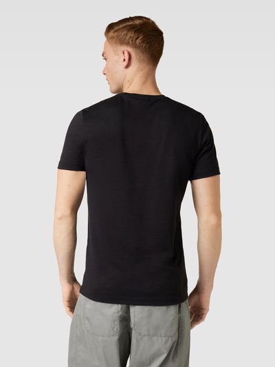 Christian Berg Men T-shirt met print aan de voorkant Zwart - 5