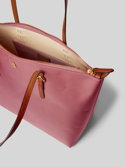 Lauren Ralph Lauren Shopper mit Strukturmuster Modell 'KEATON' Rose 4