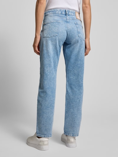 MAC Straight Fit Jeans im 5-Pocket-Design Hellblau 5