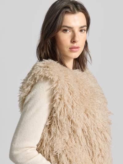 OAKWOOD Gilet van effectgaren, model 'BETH' Beige - 3