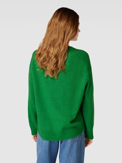 Marc O'Polo Denim Gebreide pullover met ronde hals Grasgroen - 5