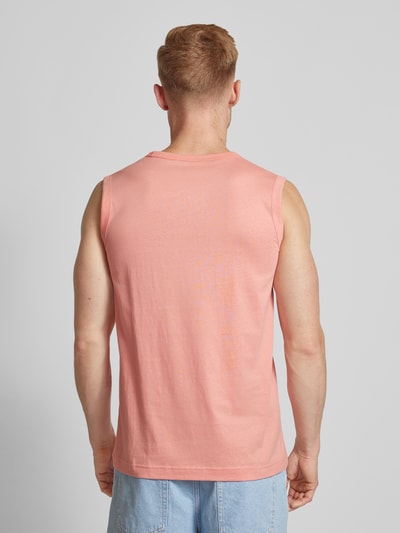 Tom Tailor Tanktop mit Label-Print Koralle 5