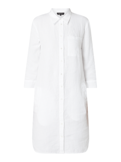 Marc O'Polo Blusenkleid aus Leinen  Weiss 2