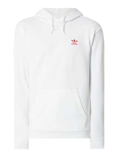 adidas Originals Bluza z kapturem i wyhaftowanym logo  Biały 2