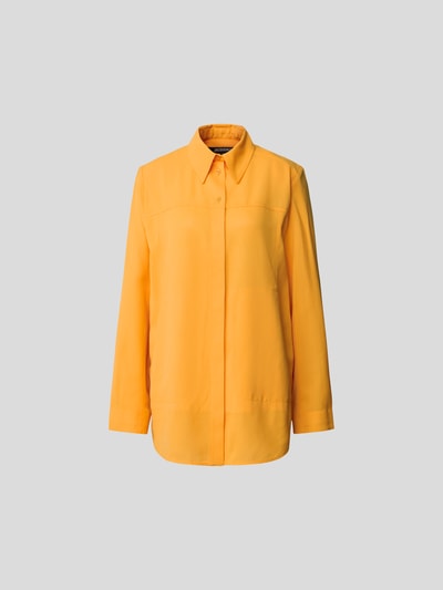 Jacquemus Hemdbluse aus Viskose Orange 2