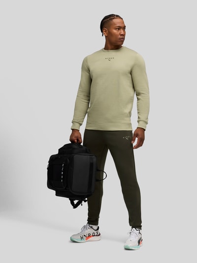 PUMA Performance PUMA x HYROX - Regular Fit Sweatshirt aus Baumwoll-Mix Hellgruen 1