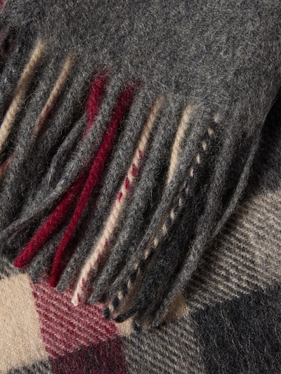 SALMONE Sjaal van puur kasjmier Antraciet - 2