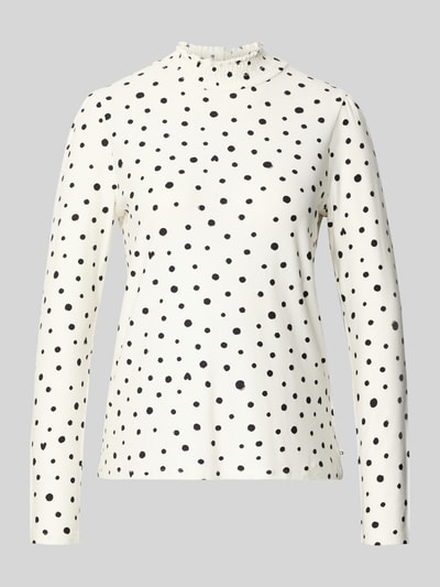 Tom Tailor Denim Regular Fit Langarmshirt aus Viskose-Mix Weiss 2