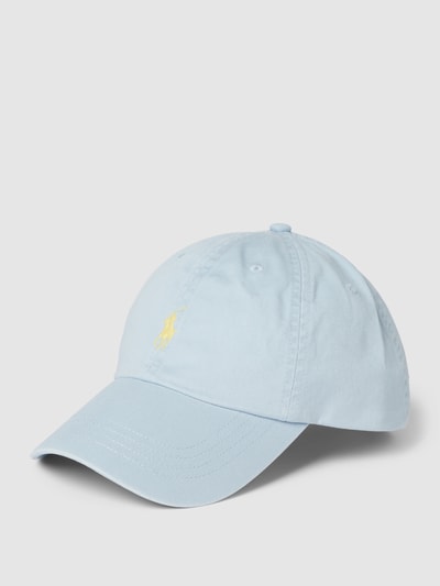 Polo Ralph Lauren Basecap mit Logo-Stitching Hellblau 1