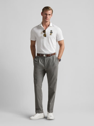 Polo Ralph Lauren Poloshirt mit Polo Bear-Print Weiss 1