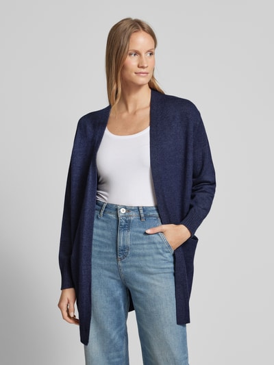 Christian Berg Woman Cardigan met zakken Donkerblauw - 4